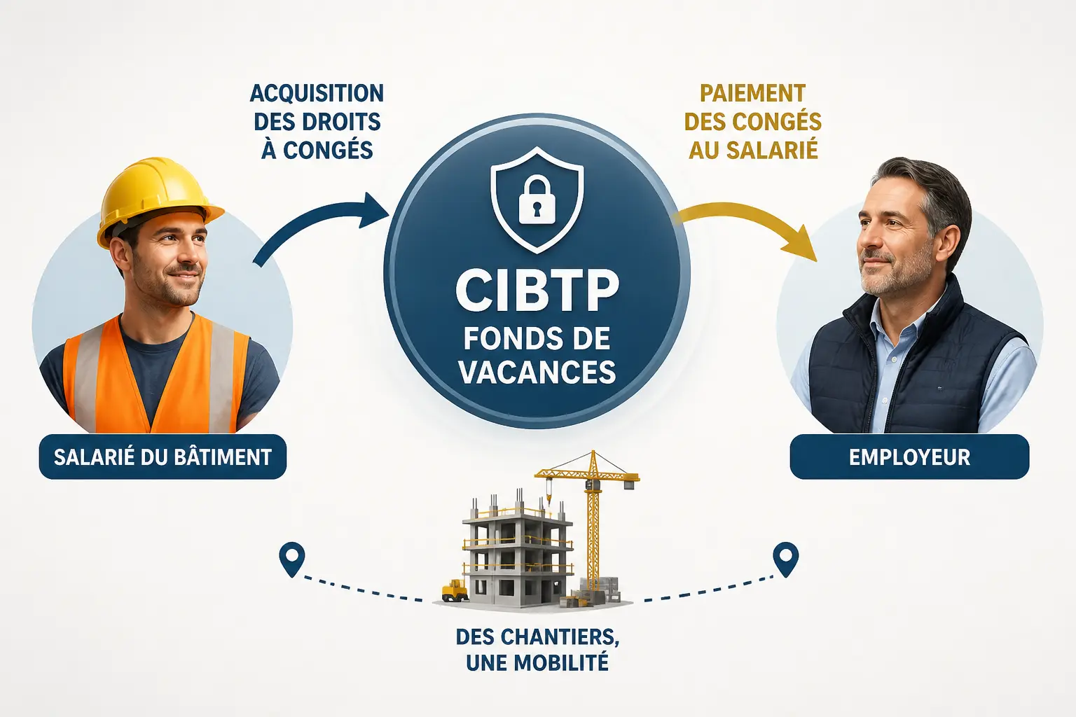 Comprendre le régime des congés payés du bâtiment