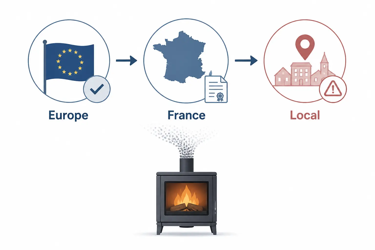 Interdiction poêle à bois en 2027 : ce qu’il faut vraiment retenir