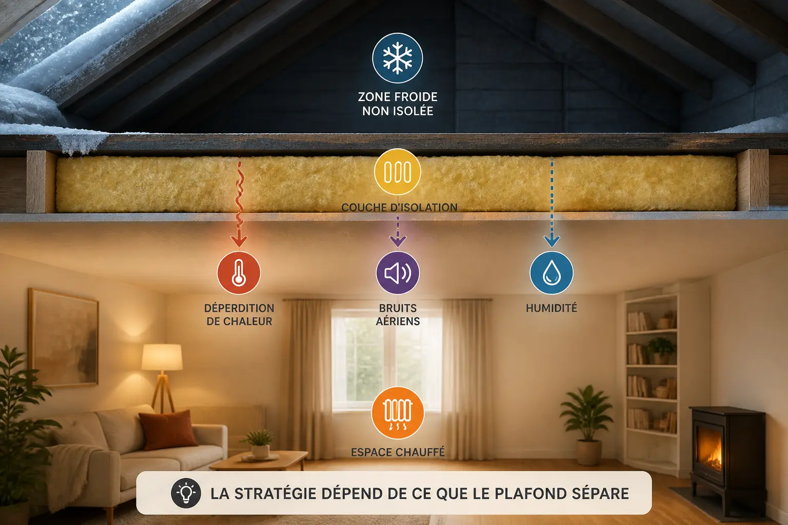 Plafond isolation : pourquoi ce poste mérite une vraie stratégie