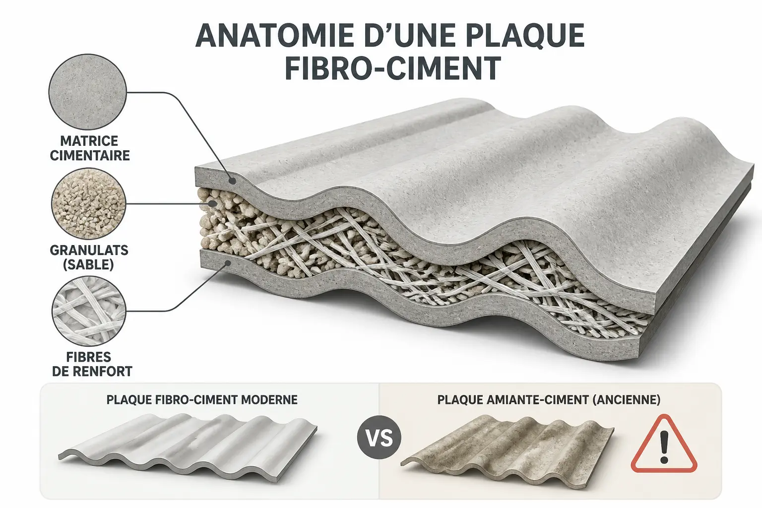 Qu’est-ce qu’une plaque fibro ciment ?
