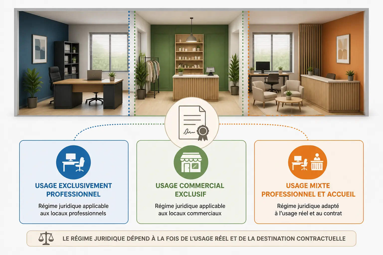 Bail commercial, civil ou mixte : le bon cadre selon votre usage des lieux
