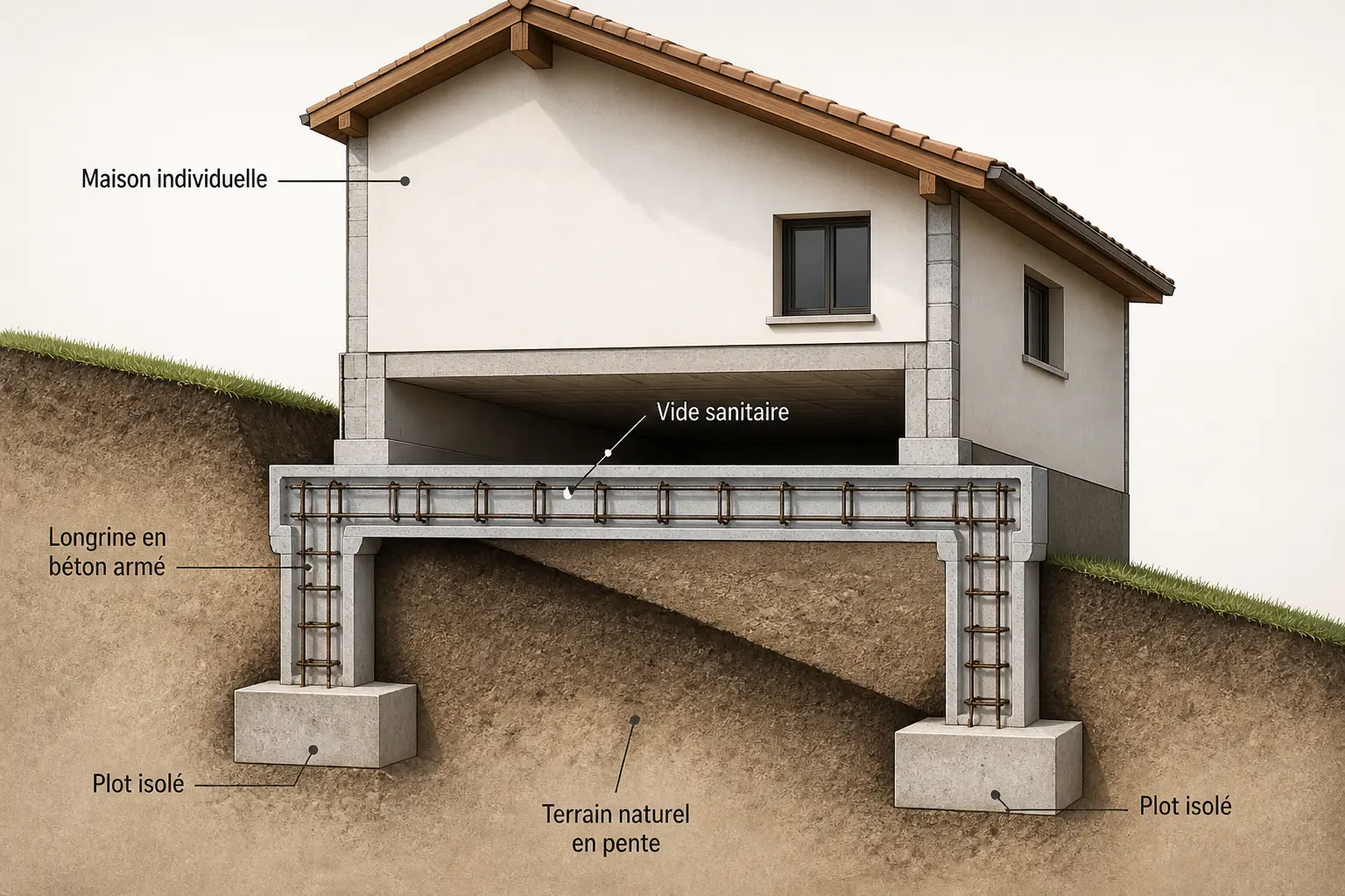 Dans quels chantiers cette poutre de fondation devient-elle la bonne solution ?