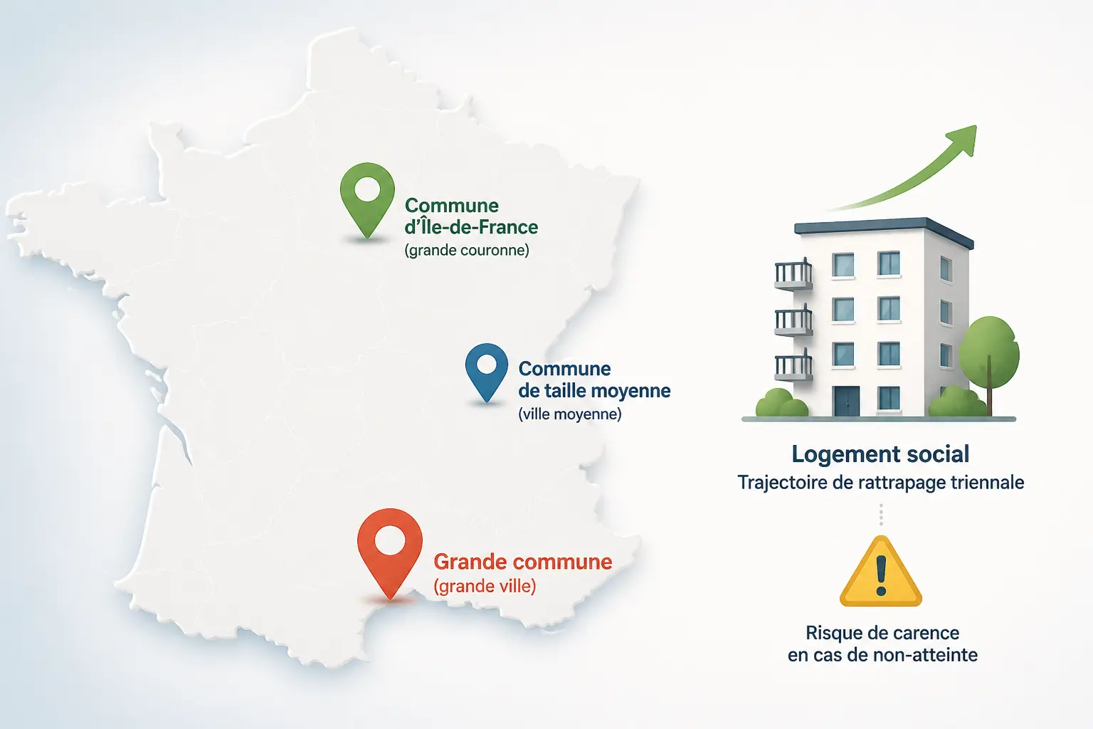 Article 55 : quelles communes sont soumises aux quotas de logements sociaux ?