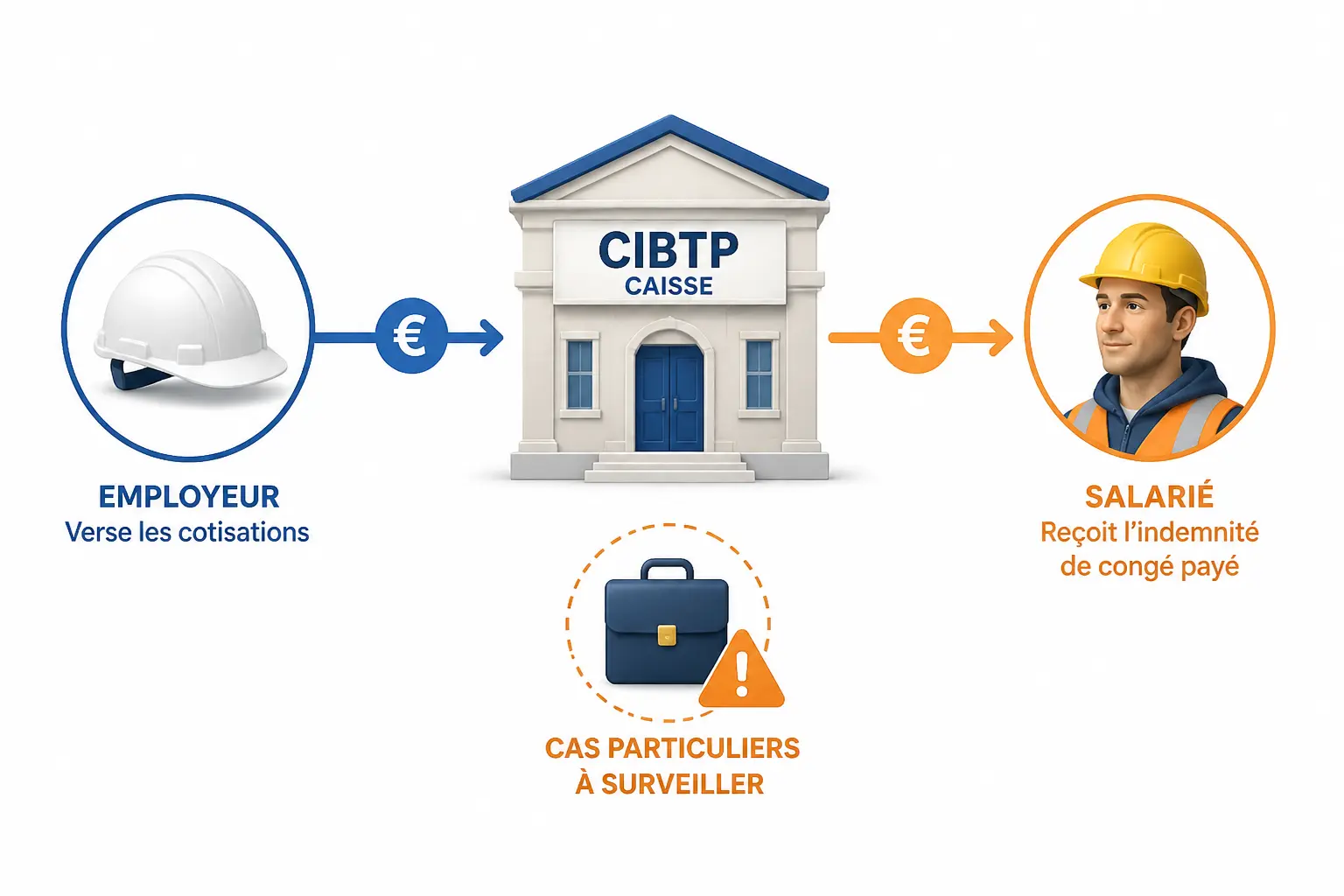 Caisse CIBTP, indemnité et situations à surveiller pour sécuriser ses droits