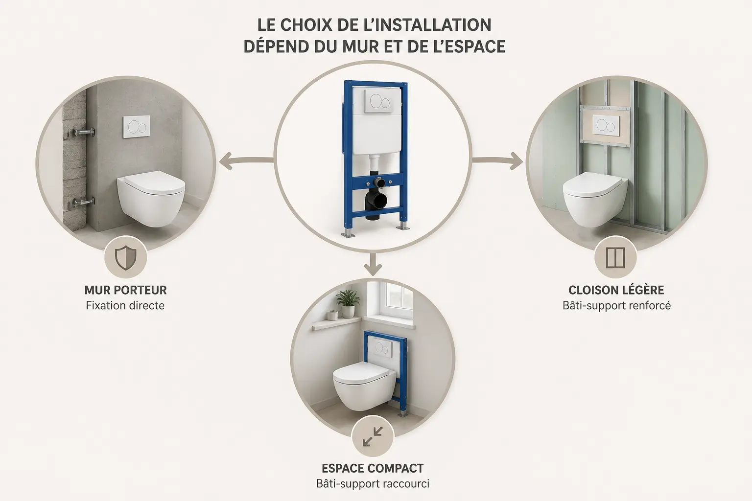 Comment choisir selon votre configuration de pose ?
