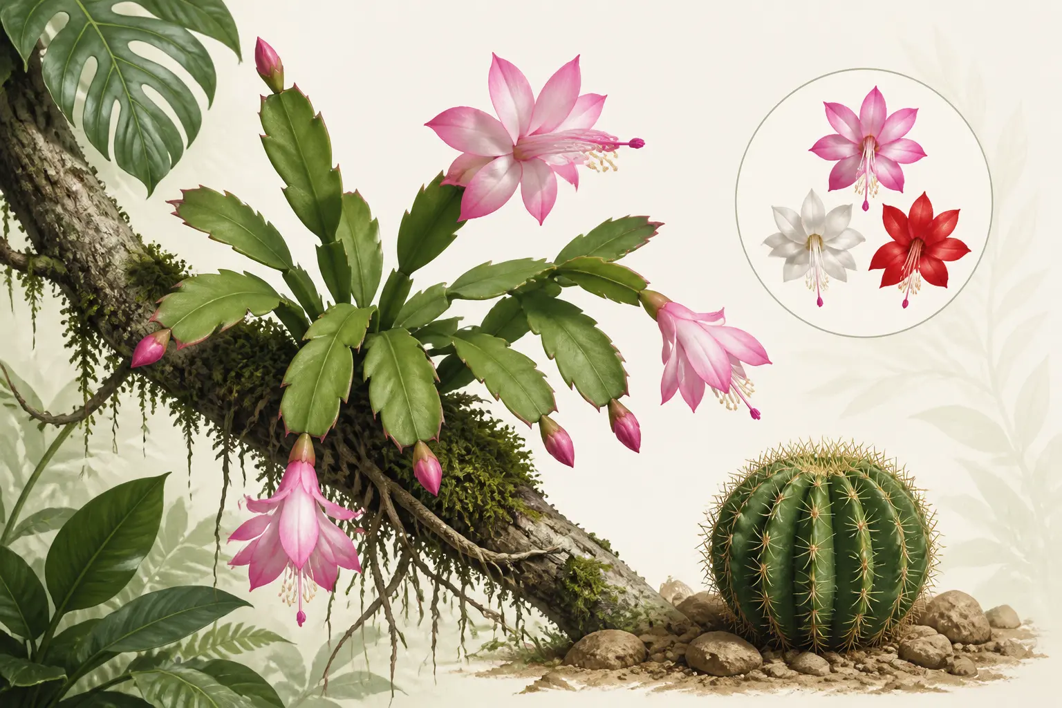 Bien reconnaître le Schlumbergera avant de l’entretenir