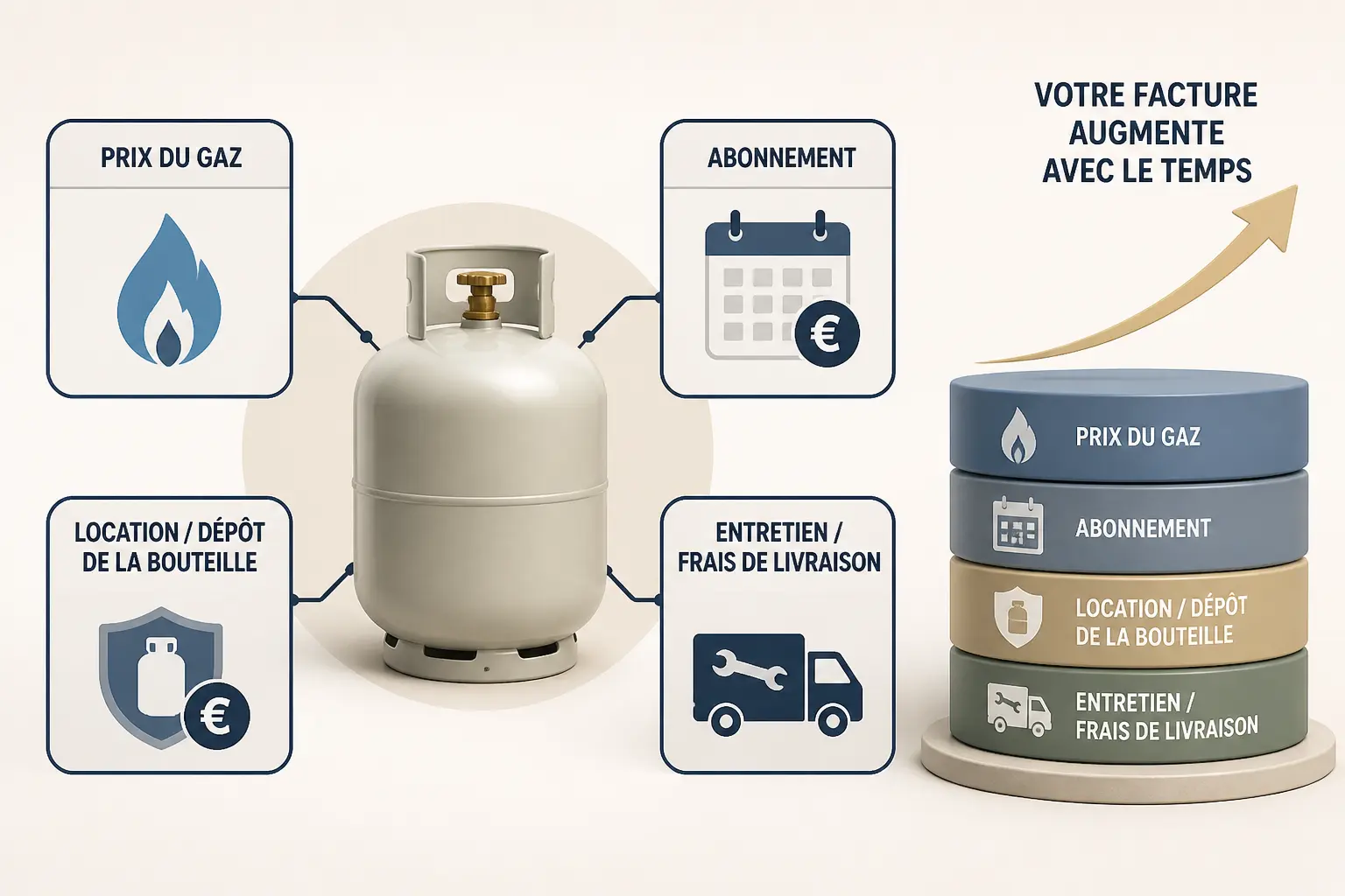 Combien coûte vraiment le gaz en citerne ?