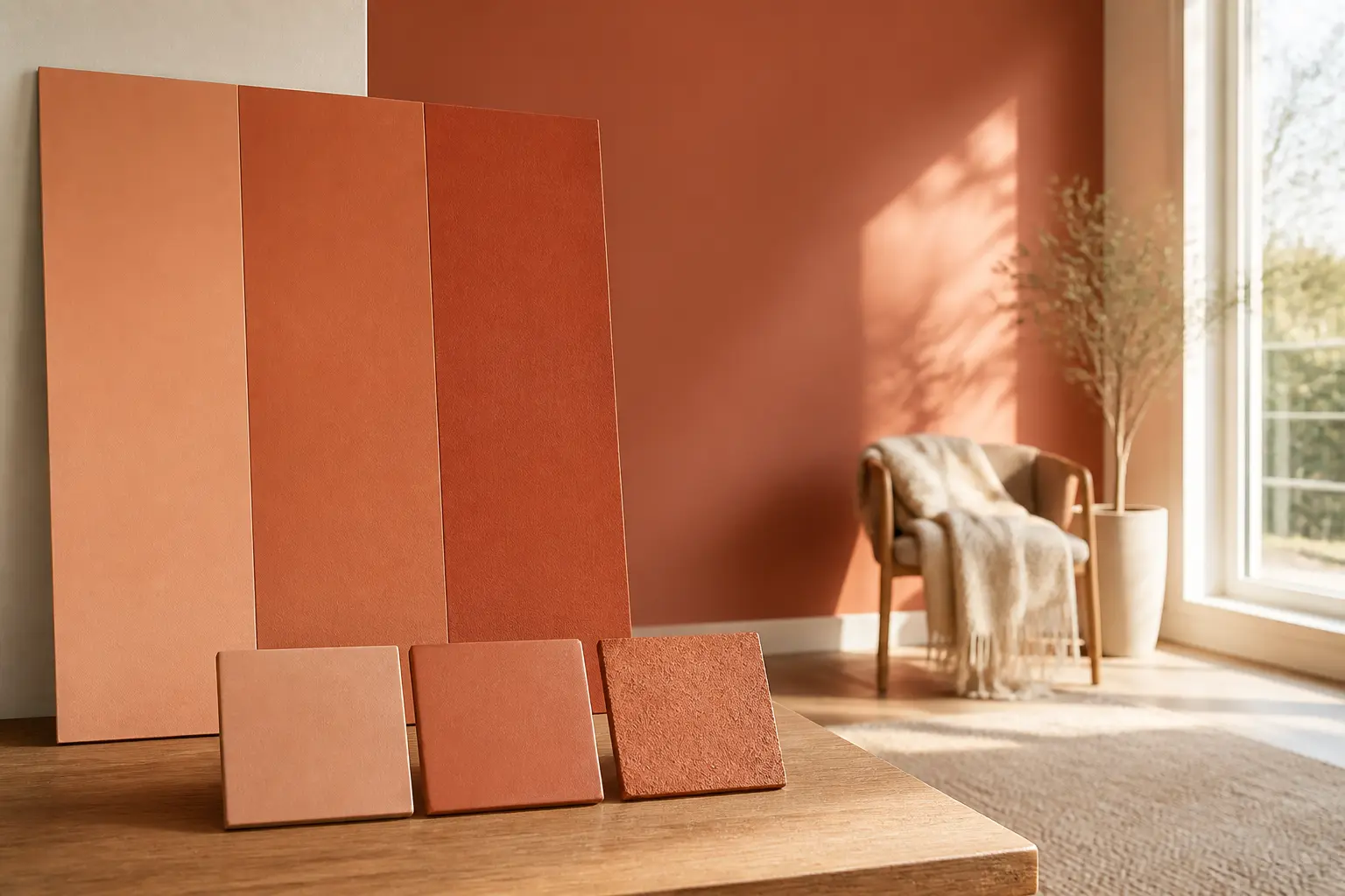 Comment choisir la bonne nuance de terracotta et la bonne finition ?