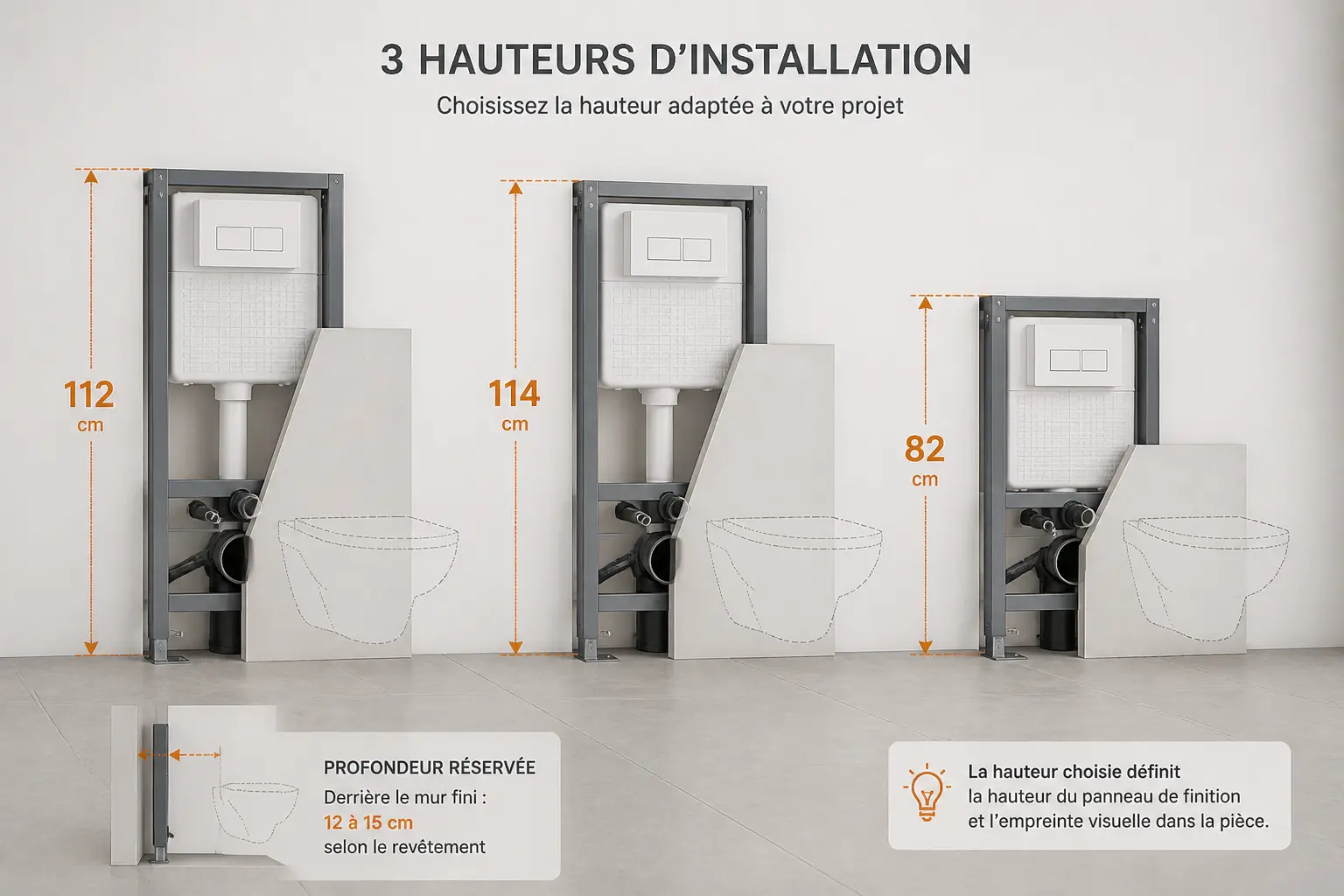 Dimensions, hauteurs et profondeur : les mesures qui conditionnent votre projet