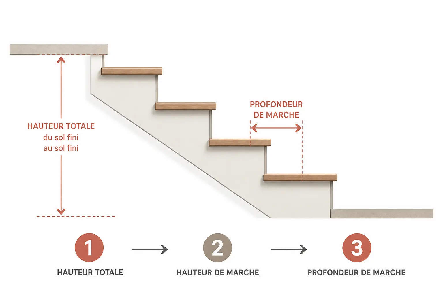 Comment calculer le giron d’un escalier sans se tromper ?
