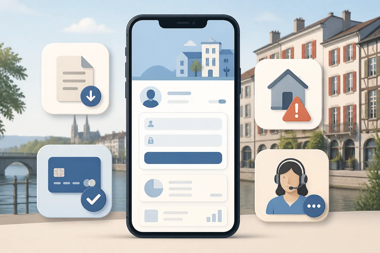 Espace locataire, services en ligne et contacts utiles à Bayonne