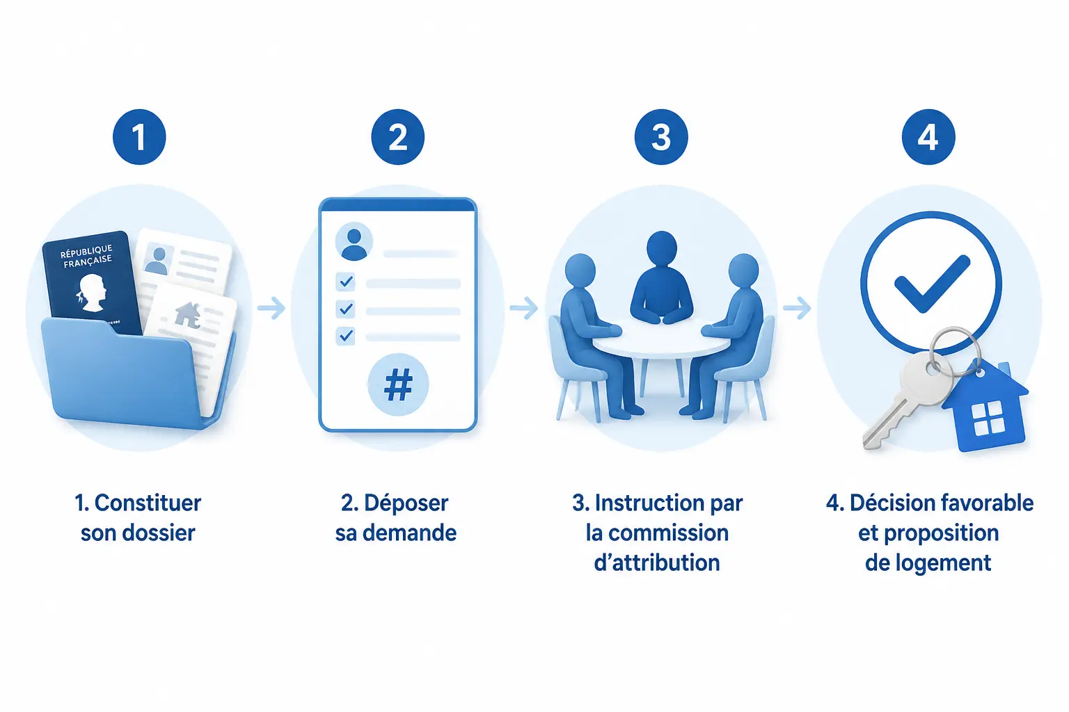 Faire une demande de logement social, étape par étape
