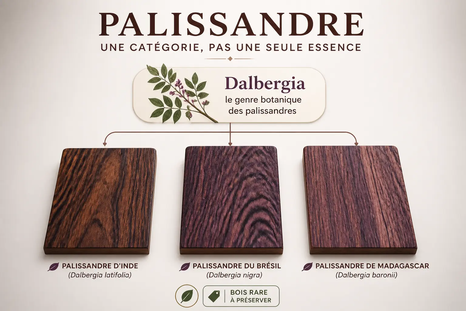 Qu’appelle-t-on vraiment palissandre ?
