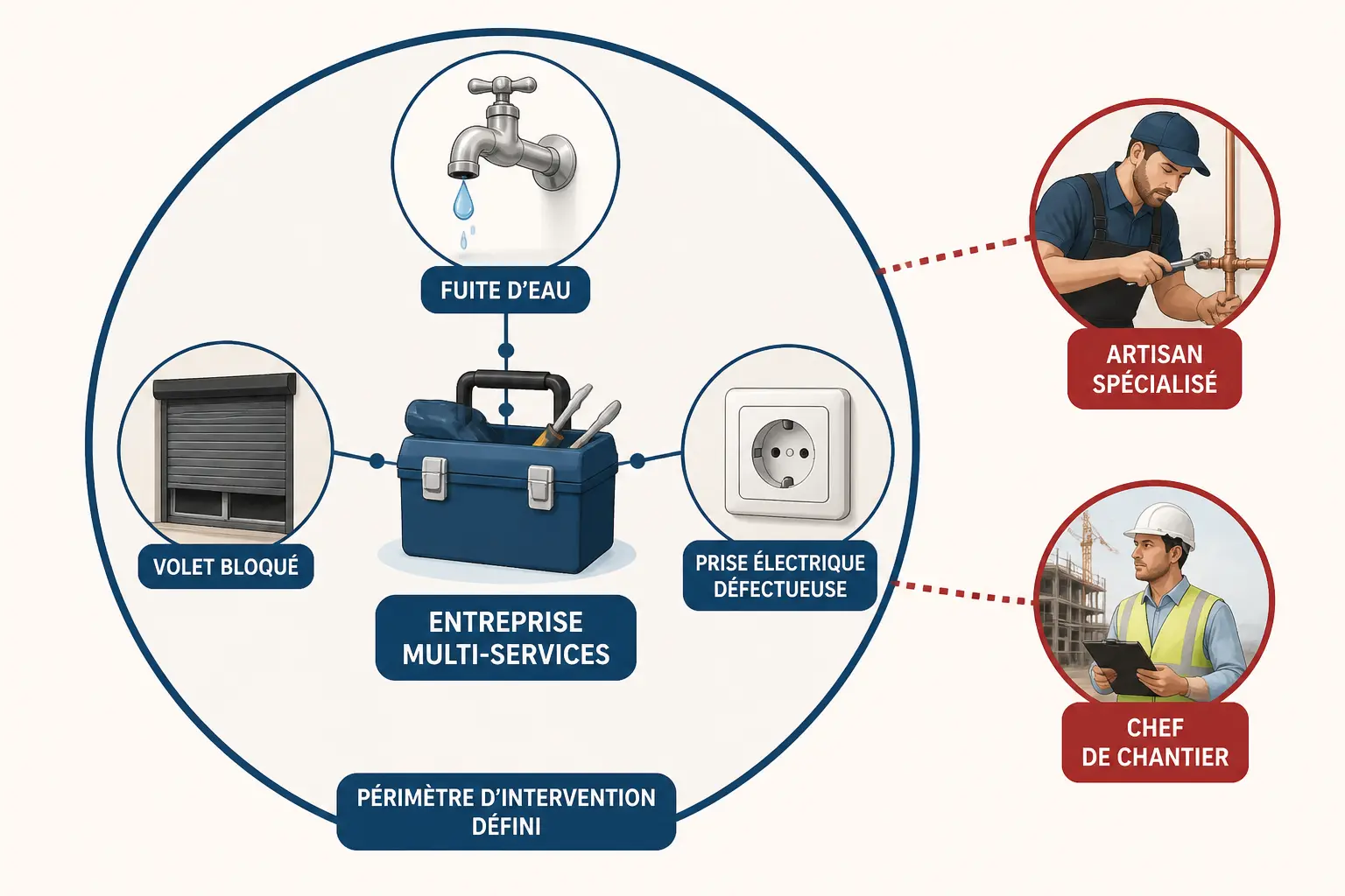 Qu’est-ce qu’une entreprise multi services, au juste ?