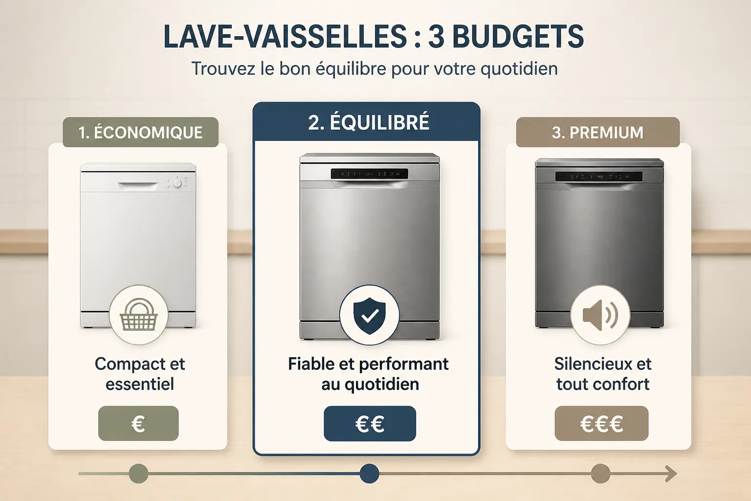 Les meilleurs lave-vaisselle par budget réel et par niveau d’exigence