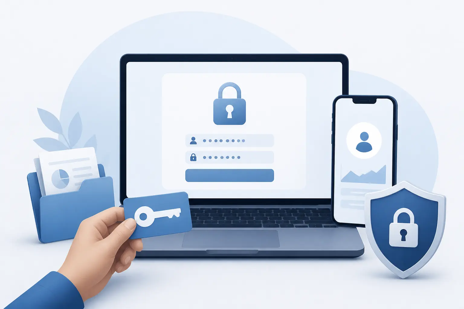 Regard BTP : accès sécurisé au compte d’épargne en ligne sur ordinateur et mobile, avec documents et protection.